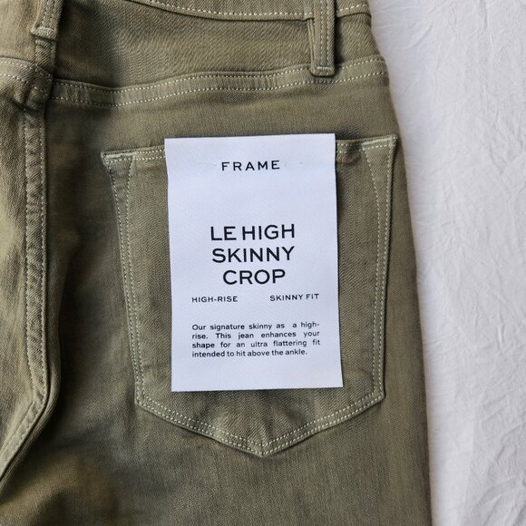 Frame Denim Le High Skinny Crop - Picture 3 of 3